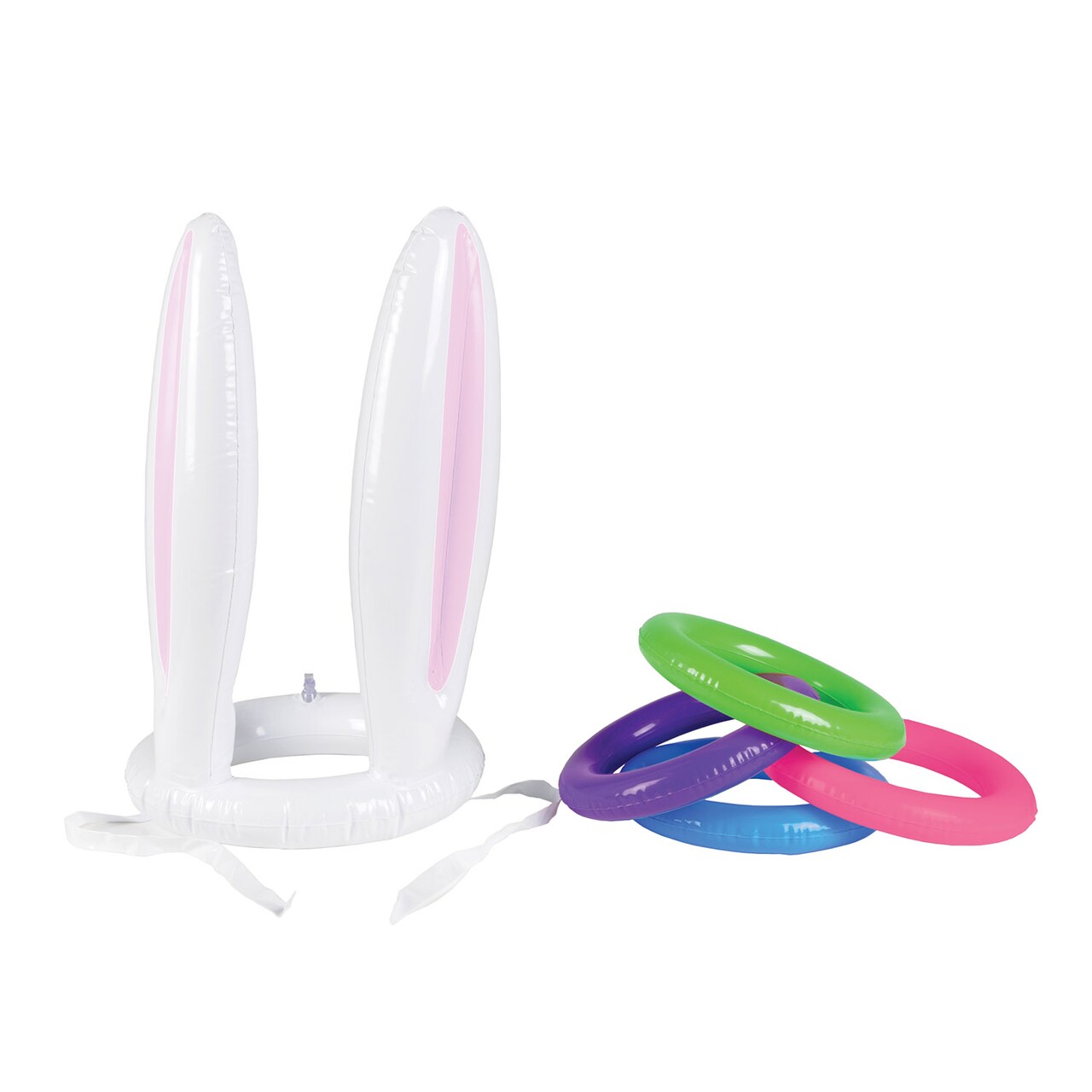 Easter Decoration - Inflatable Bunny Ears Ring Toss - Pack of 12